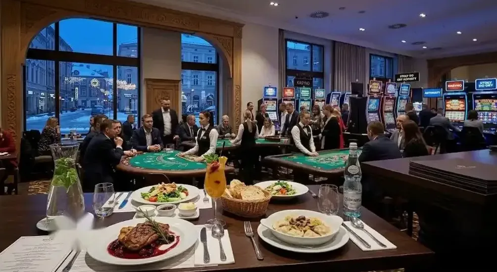 Bar przy salonie gier